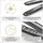 Babyliss Titanium Shine Haarglätter Silber