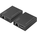 Digitus DS-55357 HDMI®, HDMI® Eingang, USB, USB-A, USB-A (USB 1.1), RJ45 HDMI Extender über Netzwerkkabel RJ45 40 m