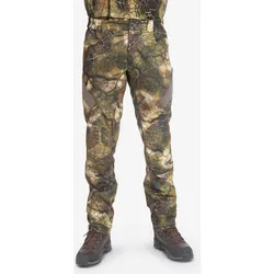 Jagdhose 900 Furtiv geräuscharm atmungsaktiv Camouflage L