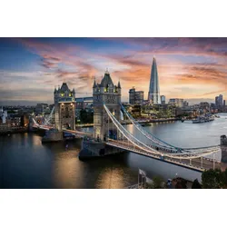 Fototapete PAPERMOON "London", bunt, B:2,50m L:1,86m, Vlies, Tapeten