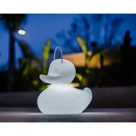 Smart and Green DUCK-DUCK S weiß by Goodnight Light Akku-LED Lampe