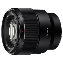 SONY SEL85F18 Vollformat - 85 mm f/1.8 ED, DMR, Circulare Blende (Objektiv für Sony E-Mount, Schwarz)