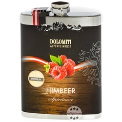 Dolomiti Flachmann Himbeer Schnaps 0,2l