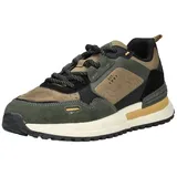 JEEP Sneaker in Schwarz/Grün | Gr.: 45