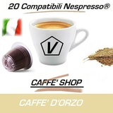 20 Kapseln kompatibel mit Nespresso®, Caffè Shop Mischung "Malz Kaffee - Gerste"