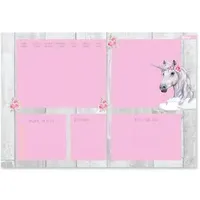 Spirit Schreibunterlage TTS 402015, mehrfarbig, Papier, 30 Blatt, mit Wochenplan, 48 x 33cm