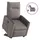vidaXL Relaxsessel mit Aufstehhilfe Elektrisch Taupe Stoff
