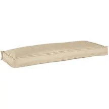 vidaXL Palettenkissen 110 x 40 x 8 cm beige 1 St.