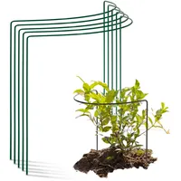 Novatool Strauchstütze halbrund 35 x 40 cm Grün