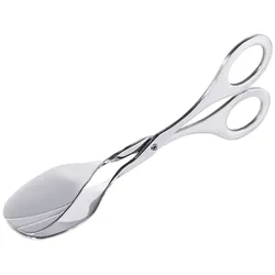Contacto Gebäckzange, Edelstahl, mit glatten Griff, 17.5cm