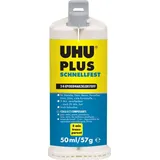 UHU Zweikomponentenkleber Plus Schnellfest 50 ml
