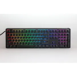 Ducky One 3 Classic Black/White Gaming Tastatur, RGB LED - MX-Blue (US)