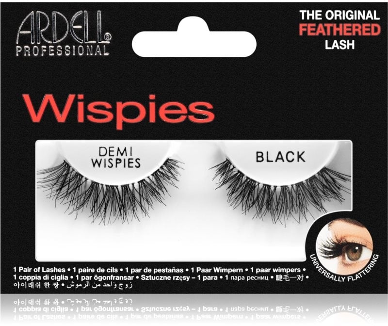 Ardell Professional Wispies Klebewimpern Demi Wispies Black 1 St.