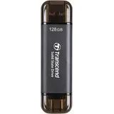 Transcend ESD310C 128GB USB-C USB 3.2 Gen 2x1 black