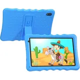 Tibuta 10 Zoll Kinder Tablet, Android 13 Tablet für Kinder, Google Tablet mit 2GB+2GB(Samrt Storage) RAM &32GB ROM, 1280 * 800 IPS, 2MP Front 5 MP Rear Camera, mit Buntem Kid-Proof Case (Hellblau