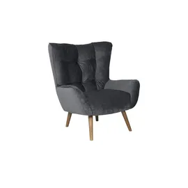 Soho Polstersessel Jolyn ¦ grau ¦ Maße (cm): B: 87 H: 100 T: 86.0