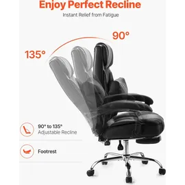 Vevor Chefsessel Kunstleder