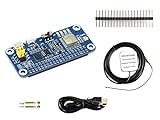 IBest waveshare L76X Multi-GNSS HAT GPS BDS QZSS Board Expansion with GPS Antenna for Raspberry Pi, 4800~115200bps UART Communication Baudrate, GPS L1 BD2 B1 Band, Support DGPS SBAS