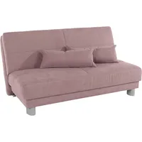INOSIGN Schlafsofa »Gina«, mit einem Handgriff vom Sofa zum Bett, rosa