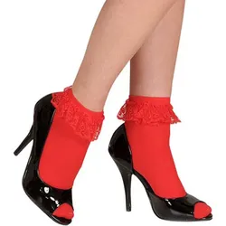 Rote Spitzensöckchen Flamenco - OS