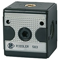 Riegler Verteiler »multifix«, breite Ausführung, BG 1, G 3/8,