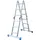 Krause Stabilo Gelenkleiter 4 x 3 Sprossen