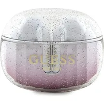GUESS drahtlose Ohrhörer bluetooth TWS + Dockingstation GUTWSHDGKEEP Glitter Gradient rosa