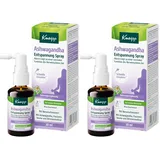 Kneipp Ashwagandha Entspannung Spray - Für innere Harmonie - Nahrungsergänzungsmittel - 30 ml (Packung mit 2)
