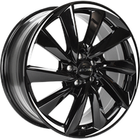 Ronal Ronal, R70 jetblack-white tail 7.5Jx18 5x114.3 ET42