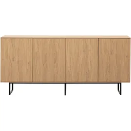 Home Affaire Sideboard 200 x 90 x 40 cm Beige / Braun