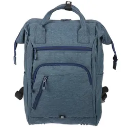 ELEPHANT Rucksack Melange Blau 12830
