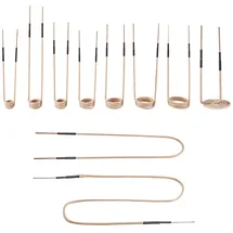 Vevor 10-tlg. magnetische Induktionsheizspule, Mini Heizspulen Set mit Flexibilität & langer Lebensdauer, zum Entfernen von rostigen Schrauben & Muttern, 8 Spulen + 1 U-förmige + 1 freie Form