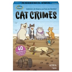 ThinkFun 76366 – CAT CRIMES, Logikspiel, Denkspiel für Anfänger und Experten