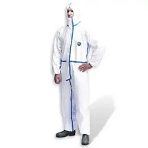 S.T. Dupont Dupont Schutzoverall Typ 4/5/6 Tyvek 600 Plus, weiß, Unisex-Größe: L