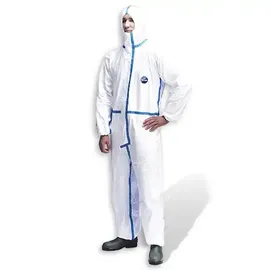 S.T. Dupont Dupont Schutzoverall Typ 4/5/6 Tyvek 600 Plus, weiß, Unisex-Größe: L