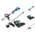 Makita DUX 18 RG2X1 Akku-Multifunktionsantrieb