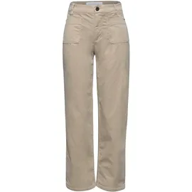street one studio Cordhose High Waist Beige 46