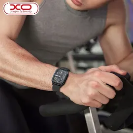 XO Smartwatch, J10 Amoled, schwarz - 2,01" HD full screen"