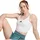 adidas Optime Workout Twist Light Support Bra Tank White S