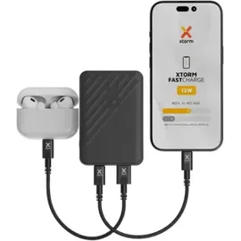 Xtorm Go2-Series Powerbank 5.000 mAh 12W 1x USB-C / 1x USB-A weiß