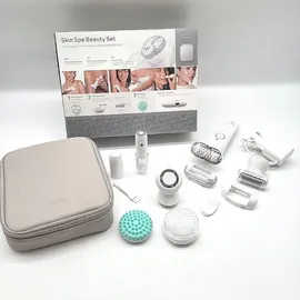 Braun Silk-épil 9 SkinSpa 9-381 Weiß/Silber