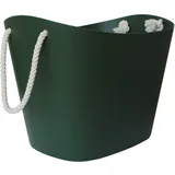 sceltevie Aufbewahrungskorb Balcolore L 38 l 38 x 38 x 38 cm Dunkelgrün