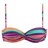 LASCANA Bikini-Top Damen Mehrfarbig 38 Cup A