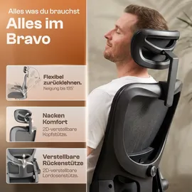 lutivo Bravo Kunststoff Schwarz