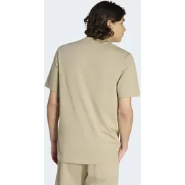 adidas ESSENTIALS SMALL LOGO SINGLE JERSEY braun M