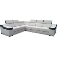 All4All Ecksofa mit Schlaffunktion Cleo - Eckcouch in L-Form - Sofa mit Bettkasten - Schlafsofa - Sofabett - Modern - Farbe Wählbar - Gewebe oder Kunstleder - Seite rechts 19