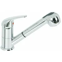 Einloch-Waschtischarmatur mit ausziehbarer Brause