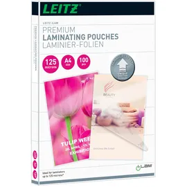 Leitz Heißlaminierfolien A4 125 mic,