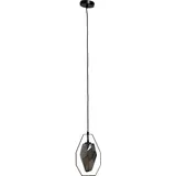 Kare Design Hängelampe Diamond Fever Dining Schwarz, 17cm Länge, Glas, Metall, Moderne Hängeleuchte, Esszimmer, Wohnzimmer, Schlafzimmer, Büro, keine Leuchtmittel inklusive, 120x17x12 cm (HxBxT)