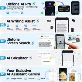 Ulefone RugKing 8 GB RAM 128 GB